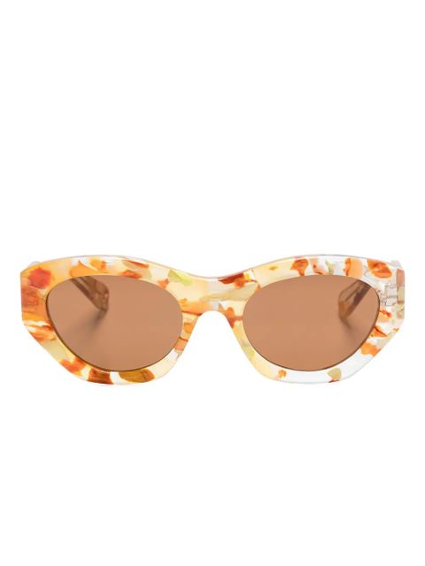 Chloé Eyewear CH0220S sunglasses - Orange - zdjęcie produktu nr 1