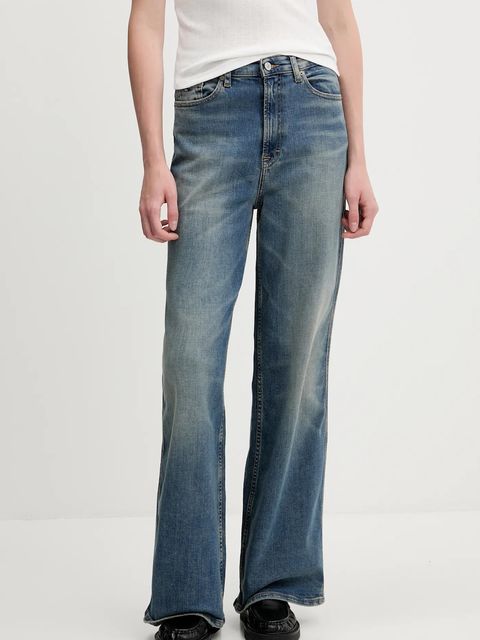 Tommy Jeans jeansy damskie kolor granatowy DW0DW21375 - zdjęcie produktu nr 1