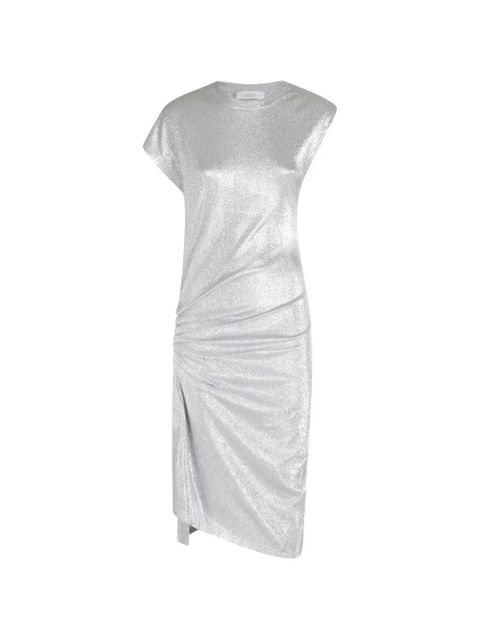 Rabanne side button midi dress - Silver - zdjęcie produktu nr 1