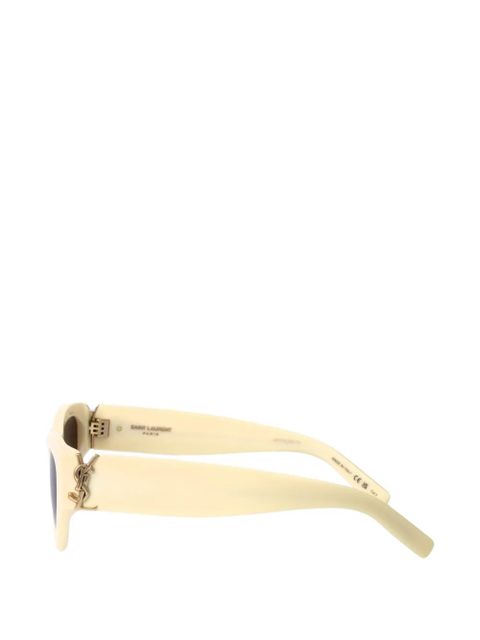 Saint Laurent cat-eye frame sunglasses - Neutrals