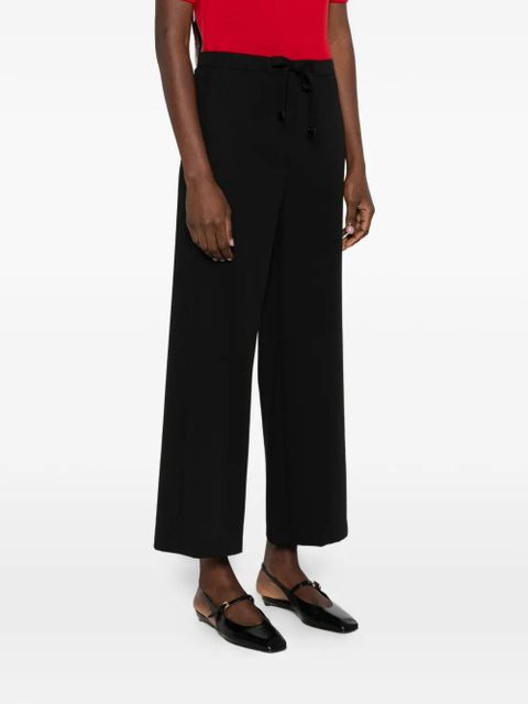 Max Mara Smmargenta drawstring trousers - Black