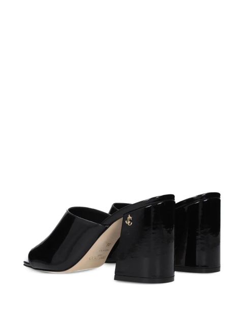 Jimmy Choo Skylah patent leather sandals - Black