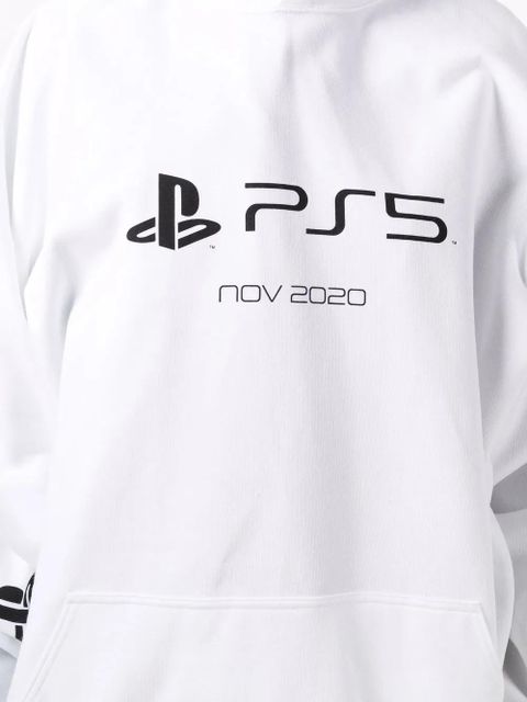 Balenciaga PS5 hoodie - White