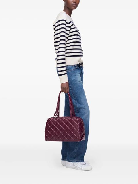 Marc Jacobs Breton stripe button-detailed sweater - White - zdjęcie produktu nr 2