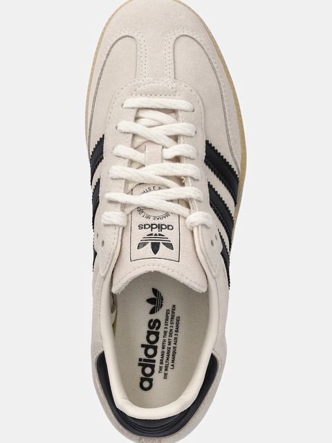 adidas Originals sneakersy zamszowe Samba OG kolor beżowy JR2014