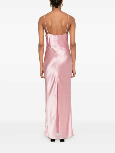 Nanushka slip long dress - Pink