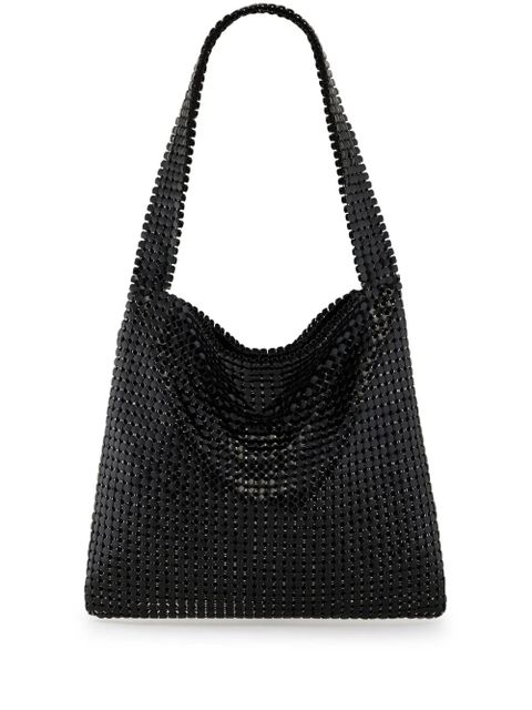 Rabanne Pixel mesh shoulder bag - Black - zdjęcie produktu nr 1