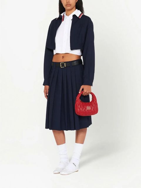 Miu Miu mini Wander matelassé shoulder bag - Red - zdjęcie produktu nr 2