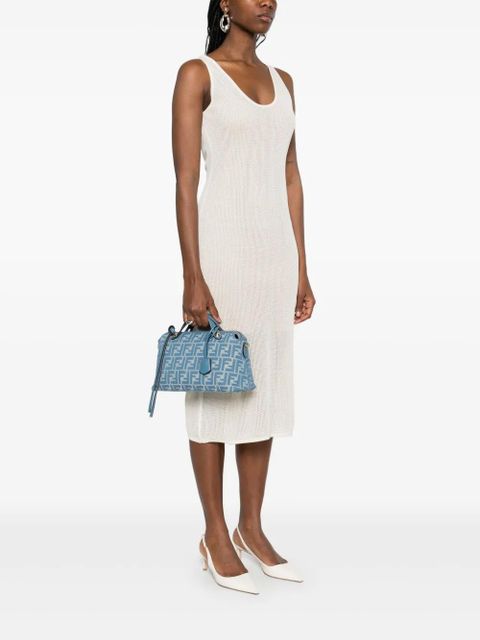 FENDI medium By The Way Soft tote bag - Blue - zdjęcie produktu nr 2