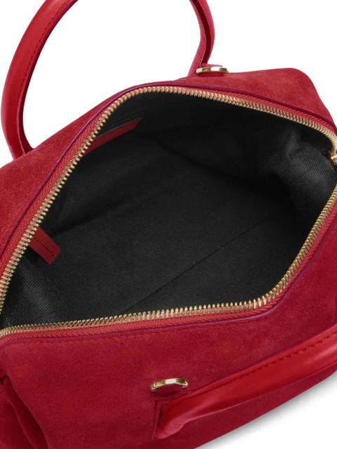 DeMellier small The Stockholm logo-print tote bag - Red