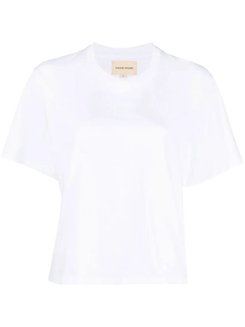 LouLou de Saison relaxed short-sleeve T-shirt - White - zdjęcie produktu nr 1