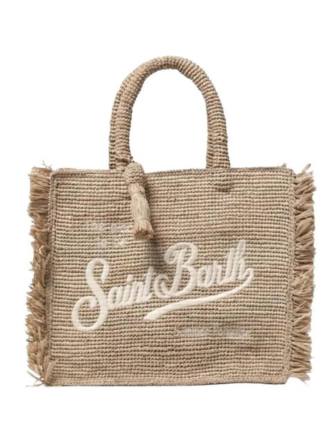 MC2 Saint Barth Colette fringed-edge tote bag - Neutrals - zdjęcie produktu nr 1