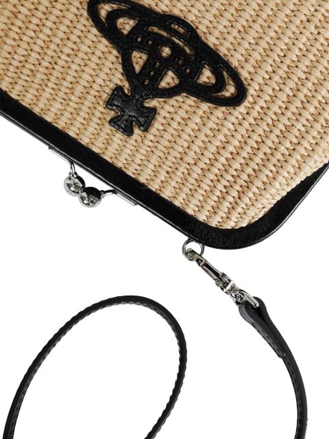 Vivienne Westwood Orb clutch bag - Neutrals