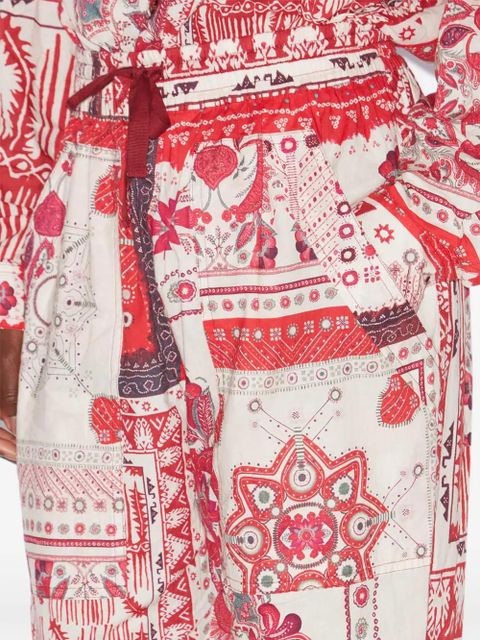 MARANT ÉTOILE Fedora trousers - Red