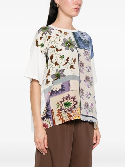 Weekend Max Mara floral-print T-shirt - White
