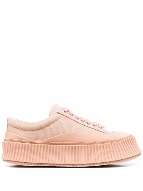 Jil Sander chunky-sole low-top sneakers - Pink - zdjęcie produktu nr 1