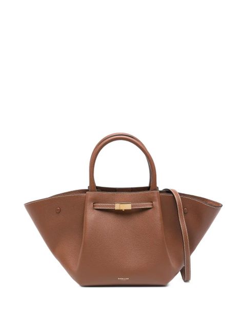 DeMellier midi New York top-handle tote bag - Brown - zdjęcie produktu nr 1