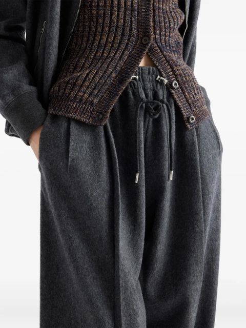 Prada drawstring trousers - Grey - zdjęcie produktu nr 2