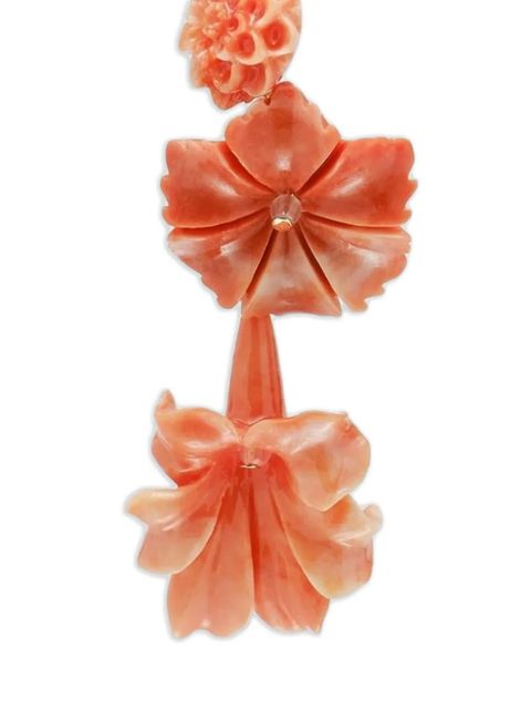 Cult Gaia Giana flower-drop earrings - Gold - zdjęcie produktu nr 1