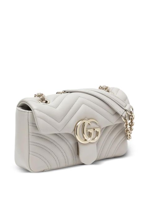 Gucci quilted logo shoulder bag - Neutrals