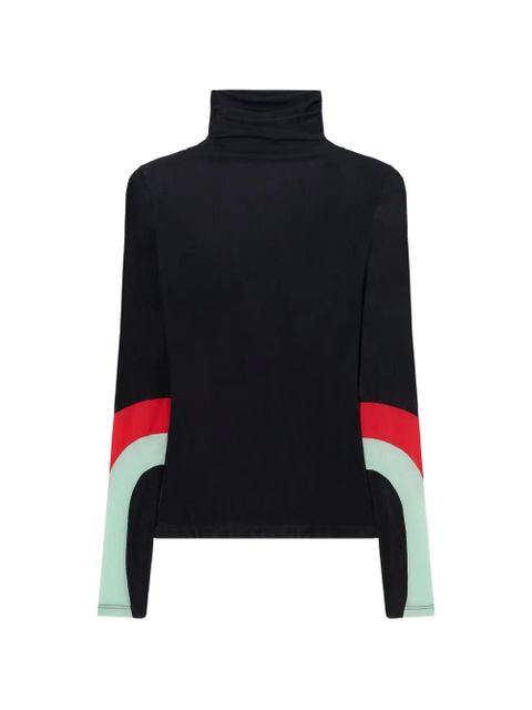 Off-White high-neck long-sleeved top - Black - zdjęcie produktu nr 1