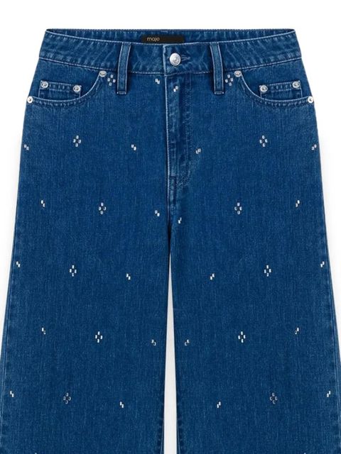 Maje rhinestone-embellished jeans - Blue - zdjęcie produktu nr 2