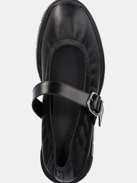 HUGO baleriny Kris kolor czarny 50548195