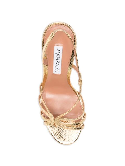 Aquazzura strappy heeled sandals - Gold