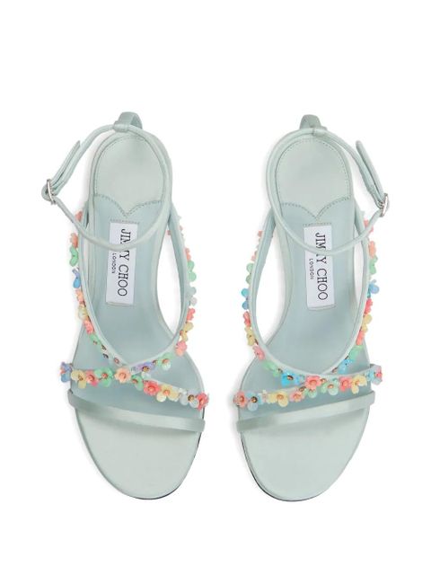 Jimmy Choo 90mm Blanche sandals - Brown