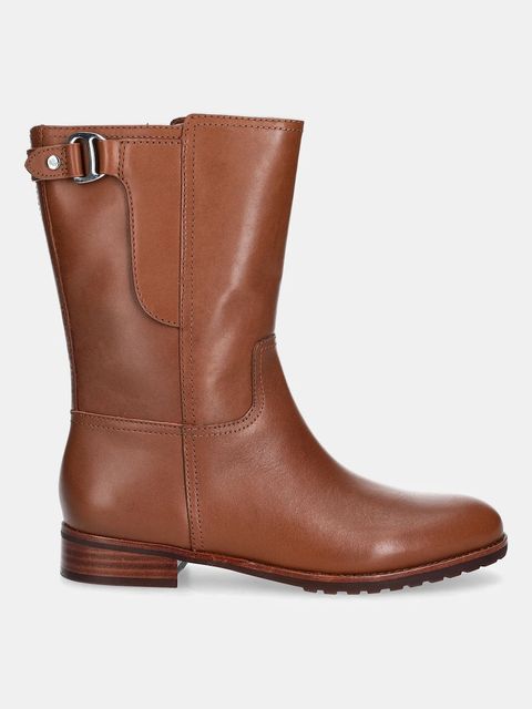 Lauren Ralph Lauren botki skórzane Tasha Mid - zdjęcie produktu nr 1