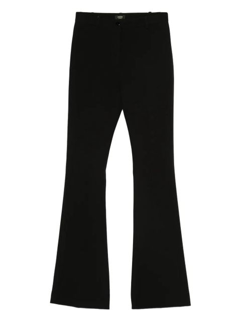 PINKO back-slit flared trousers - Black - zdjęcie produktu nr 1