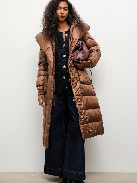 Answear.LAB kurtka kolor brązowy zimowa - zdjęcie produktu nr 2