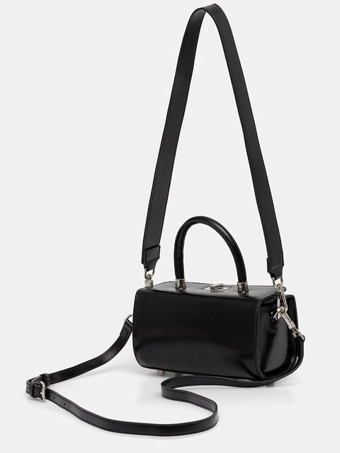 Answear.LAB torebka skórzana kolor czarny - zdjęcie produktu nr 2