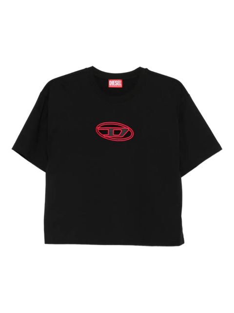 Diesel logo crew-neck top - Black - zdjęcie produktu nr 1