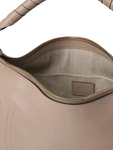 Chloé small Marcie leather shoulder bag - Neutrals