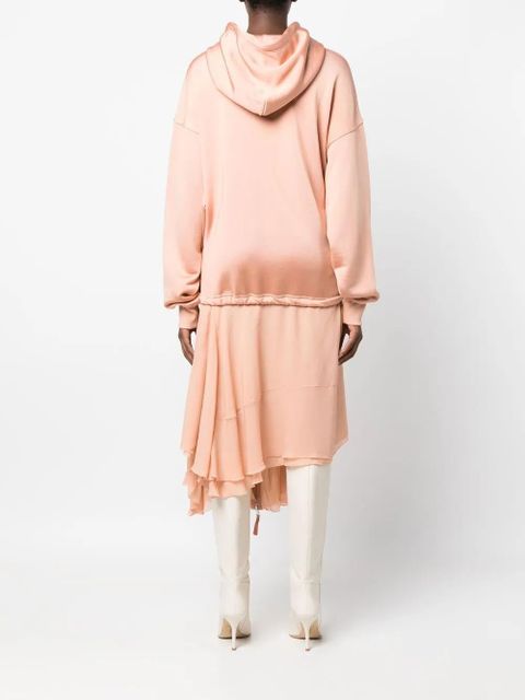 Diesel D-Abanazip asymmetric jumper dress - Pink