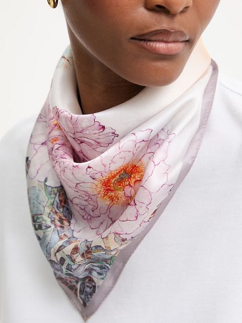 Answear.LAB apaszka jedwabna z kolekcji Unscripted - zdjęcie produktu nr 2