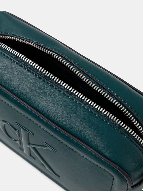Calvin Klein torebka kolor zielony LV04F3220G
