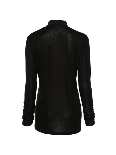 ENTIRE STUDIOS buttoned polo shirt - Black - zdjęcie produktu nr 2