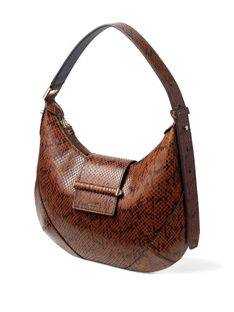Jimmy Choo small Bar shoulder bag - Brown