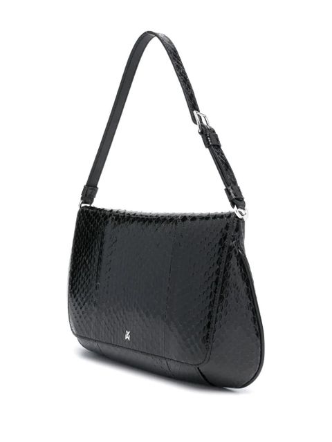 Amina Muaddi Ami shoulder bag - Black