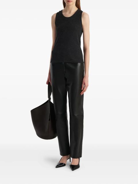 KHAITE Isha sleeveless top - Grey - zdjęcie produktu nr 2