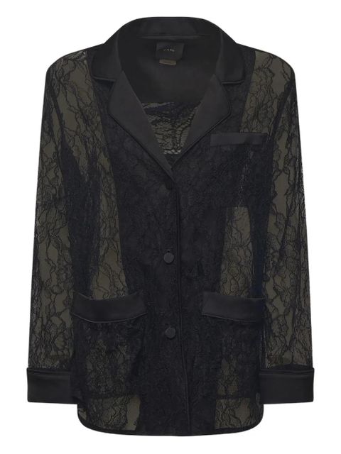 PINKO lace pocketed jacket - Black - zdjęcie produktu nr 1