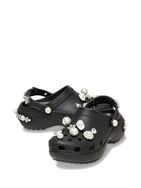 Simone Rocha x Crocs platform mules - Black