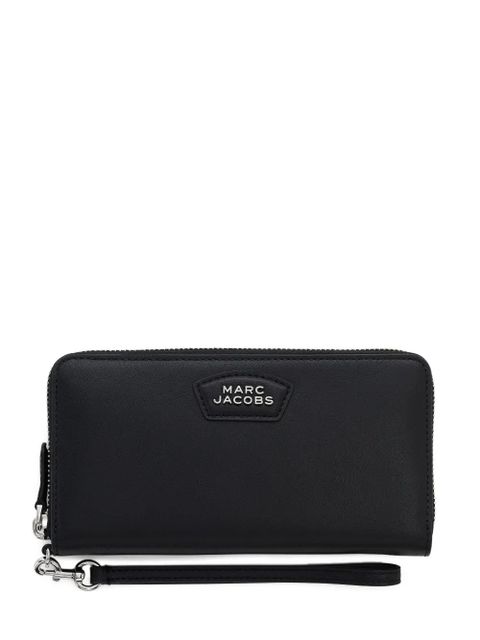Marc Jacobs The Continental logo-plaque leather wallet - Black - zdjęcie produktu nr 1