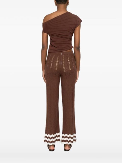 TWINSET draped top - Brown