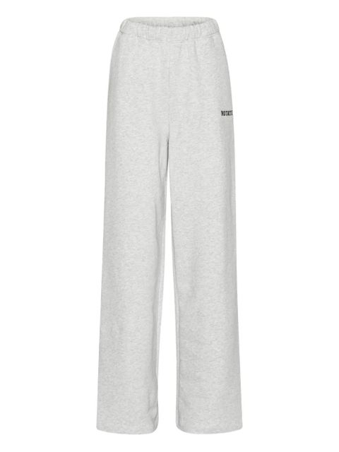 ROTATE BIRGER CHRISTENSEN logo-embroidered track pants - Brown - zdjęcie produktu nr 1