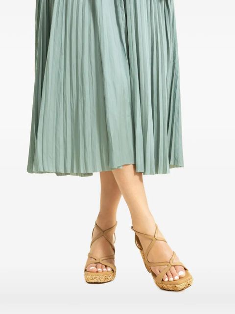 Jimmy Choo Ayla wedge sandals - Brown