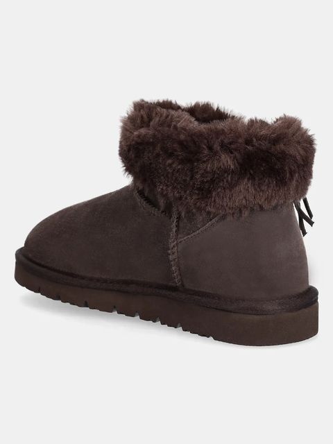 Answear.LAB śniegowce zamszowe kolor brązowy - zdjęcie produktu nr 2