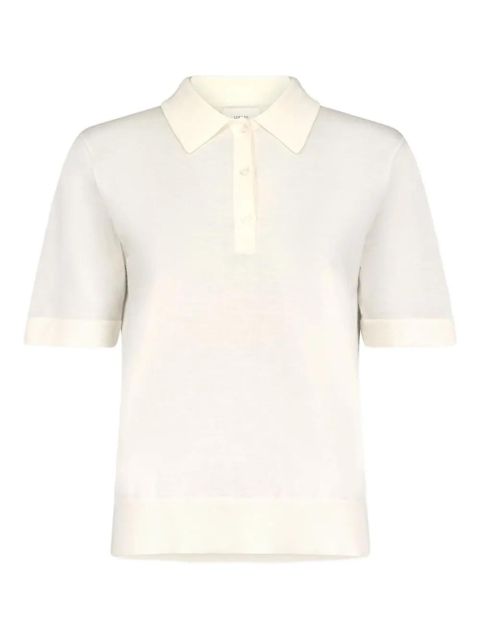 LouLou de Saison Migo ribbed polo shirt - Neutrals - zdjęcie produktu nr 1